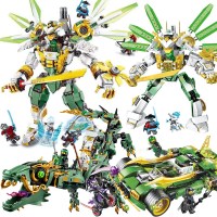 幻影忍者劳埃德的泰坦机甲男孩子拼装积木8拼图7玩具6岁 劳埃德全套系列