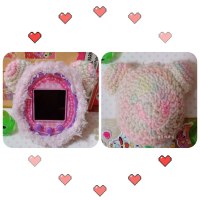 2020新款充电拓麻歌子宠物蛋养宠物游戏机微聊版彩屏电子宠物机 粉色机子[充电版1]萌猫套+挂绳+贴膜