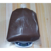 超36粘土泥大包装克太空轻寻乐泥彩白色1000橡皮泥一色公斤 咖啡色