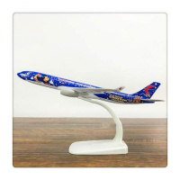 实心合金飞机模型仿真客机A380原型机南航波音747国航商飞C919 迪士尼