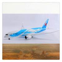 实心合金飞机模型仿真客机A380原型机南航波音747国航商飞C919 787南方航空带轮子