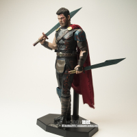 漫威真人版复仇者联盟1:6雷神3托尔静态手办模型摆件配真人头 真人雷神(高32厘米)