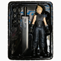 动漫周边最终幻想7重制版PA改2代克劳德斯特莱夫关节可动手办模型