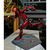 动漫手办 DC 正义联盟 The Flash 奔跑 闪电侠 电影版 盒装手办