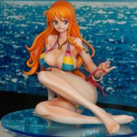 国产盒装 MegaHouse POP 泳装娜美 坐姿 水着 手办模型公仔