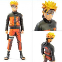 国产盒装MSP 火影忍者疾风传 漩涡鸣人限定版漫画色手办模型