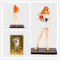 国产盒装海贼王ZERO娜美新剧场版FILMGOLD白色礼服手办模型