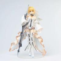 fgo Fate/Grand Order SABER 2段阶目 婚纱花嫁 七彩婚纱尼禄手办