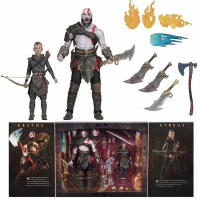 NECA 2018 God of War4 战神4奎托斯 阿特柔斯父子套装豪华版