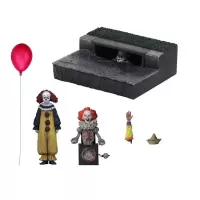 NECA 45458 小丑回魂 IT 场景 配件包 下水道场景 手办