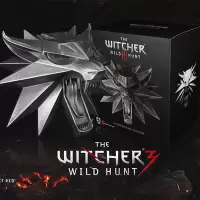 巫师3 THE WITCHER 狼头 壁挂墙饰 模型树脂手办