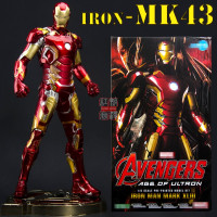 红馆动漫国产优质复联4 钢铁侠 MK43手办盒装模型