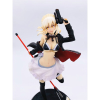 美少女Fate 命运之夜 扫把 Saber 拿塞巴 动漫手办模型摆件