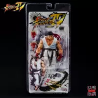街头霸王 街霸 隆 肯 古烈 春丽 可动人偶 玩偶公仔手办盒装 白衣隆 NECA-街头霸王系列