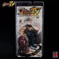街头霸王 街霸 隆 肯 古烈 春丽 可动人偶 玩偶公仔手办盒装 豪鬼 NECA-街头霸王系列