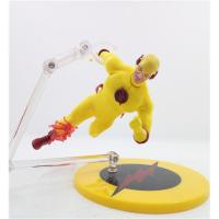 国产mezco蚂蚁6寸布衣美国队长蝙蝠侠闪电侠夜魔侠超人手办模型 黄色2代闪电侠 全新盒装/