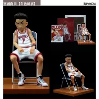 灌篮高手 压杯面赤木樱木花道流川枫宫城三井寿手办模型 机箱摆件 宫城良田[白色]