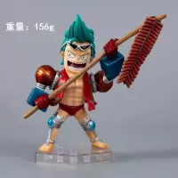 海贼王 GK 新春舞狮Q版手办帽团全套模型公仔摆件 A276弗兰奇