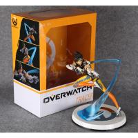 国产盒装守望先锋屁股闪光猎空Tracer底座可发光手办模型公仔 发光猎空 全新盒装/