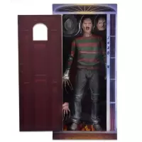 NECA 1/4 18寸 猛鬼街 弗莱迪 Freddy 双头 可动人偶手办模型 18寸弗莱迪 正版双头雕