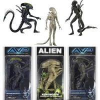 NECA alien异形契约 铁血战士 异形狗 AVP异形 7寸可动手办模型 第七波异形全套 三件起哦