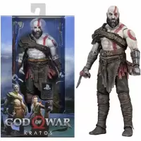 NECA God of War 2018战神父子版奎托斯Kratos公仔模型 可动手办