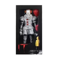 NECA 小丑回魂 IT 小丑2017版 1/4比例 18寸可动人偶手办模型