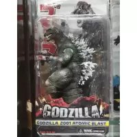 NECA哥斯拉 2001原子迷彩版 Godzilla 怪兽手办模型 可动玩偶玩具 哥斯拉迷彩版原色