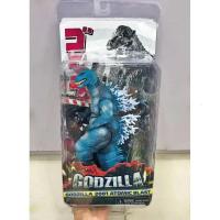 NECA哥斯拉 2001原子迷彩版 Godzilla 怪兽手办模型 可动玩偶玩具 哥斯拉迷彩版蓝色