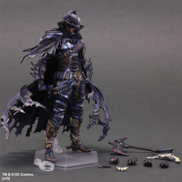 PA改DC蝙蝠侠阿卡姆重装武士斯巴达猫女贝恩丧钟可动人偶手办模型 PA改西部牛仔蓝 国产优质版