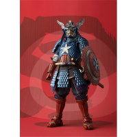 国产名将 魂限定 侍 Captain America 美国队长 可动人偶手办模型