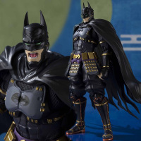 国产复仇者联盟3 SHF忍者蝙蝠侠 战国蝙蝠侠 剧场版可动模型手办