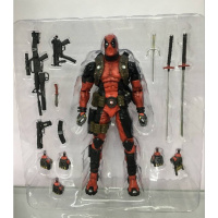 正版 NECA 复仇者联盟 X战警 死侍 DP 8寸可动人偶 手办模型 正版neca死侍 高约18厘米