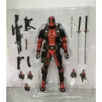 正版 NECA 复仇者联盟 X战警 死侍 DP 8寸可动人偶 手办模型 正版neca死侍 高约18厘米