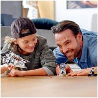 兼容乐高星球大战系列坦地夫四号飞船帝国人仔男孩积木玩具75244 20周年纪念套装雪地战机