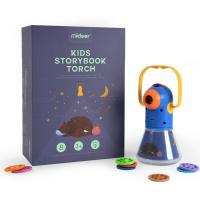 儿童宝宝多功能故事投影仪手电筒发光玩具手提星空夜灯 1103多功能故事投影机