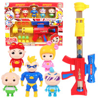 迪邦 儿童玩具男孩空气动力玩具空气压力射击软弹互动游戏玩具打我鸭同款玩具弹力 儿童空气动力软弹