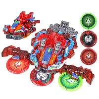 爆裂飞车暴击系列巨蟹座男孩玩具重甲凯王682302 重甲凯王682302