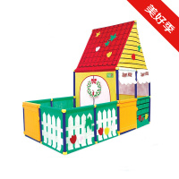 过家家玩具皇冠儿童帐篷游戏屋 公主房子女孩男孩室内海洋球池围栏娃娃玩具 花园庭院