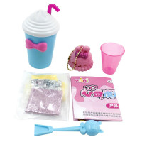 魔法摇摇乐男孩女孩儿童玩具手工做泥套装粘土彩泥制作DIY粘贴绘画情景玩具生日节日 魔法摇摇乐圆桶包装