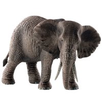 思乐德牌手工漆色大恐龙玩具儿童早教教具仿真动物模型 非洲母象14761