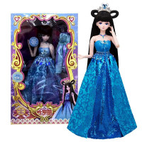 叶罗丽娃娃精灵梦卡通公主夜萝莉仙子DIY梦幻套装改装女孩换装玩具叶罗丽仙子 罗丽水玲珑礼服