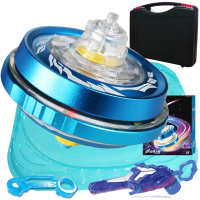 飓风战魂5圣殿守卫特化陀螺玩具双属性持续加速竞技合体套装 战神之翼炫光加速版634401H