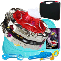 飓风战魂5圣殿守卫特化陀螺玩具双属性持续加速竞技合体套装 裂天魔剑合体加速版634303H