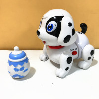 会唱歌会跳舞的狗狗玩具 儿童电动玩具狗婴儿智能小狗狗宝宝电子智能音乐机器狗会唱歌跳舞 黑白色