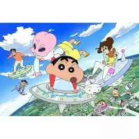 蜡笔小新的拼图 木质拼图1000片蜡笔小新儿童成年解压5玩具3送人卡通 300片蜡笔小新001