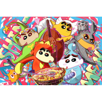 蜡笔小新的拼图 木质拼图1000片蜡笔小新儿童成年解压5玩具3送人卡通 1000片蜡笔小新003