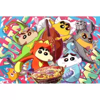 蜡笔小新的拼图 木质拼图1000片蜡笔小新儿童成年解压5玩具3送人卡通 1000片蜡笔小新003