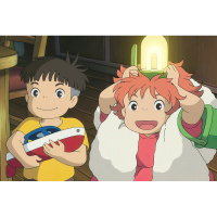 平图拼图成人 木质拼图悬崖上的金鱼姬300/500/1000片大型成年减压儿童玩具 300片金鱼姬005