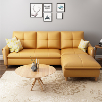 客厅北欧现代简约小户型轻奢转角组合沙发